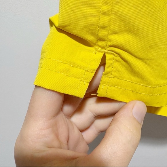 Stio Men’s Hideout Shorts Yellow Size Medium Lined Nylon Swim Hike Workout - Picture 4 of 14